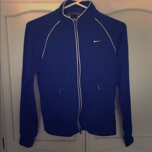 Blue Nike Zip Jacket